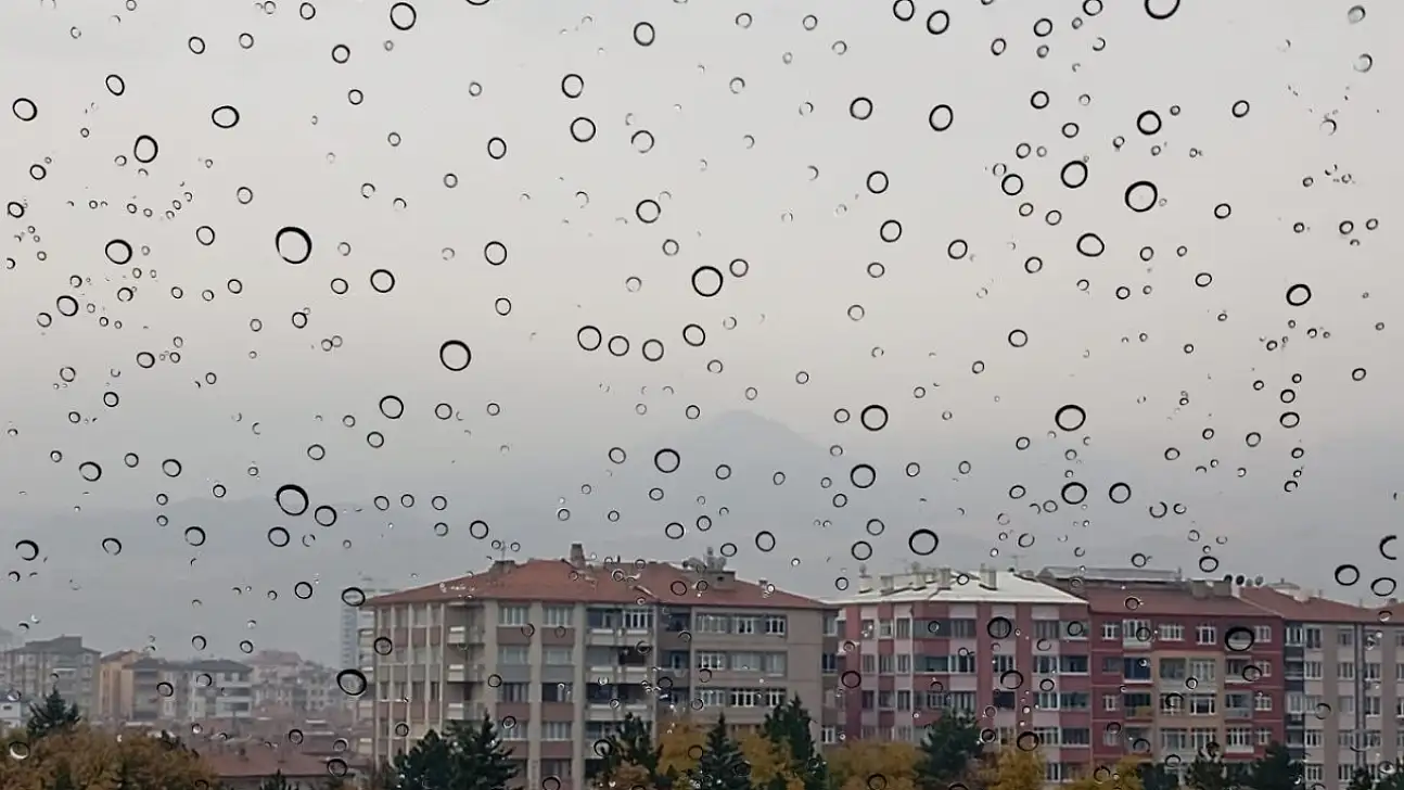 Şemsiyeleri hazırlayın! Kayseri bugün yağışlı