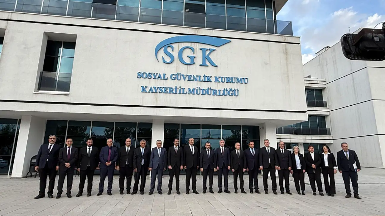 SGK Başkanı Kayseri'de!