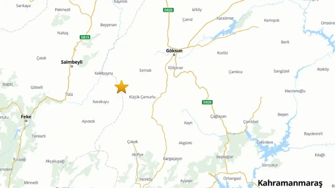 Son dakika! Komşu'da deprem