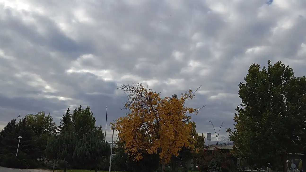 Kayseri'de bugün hava nasıl olacak