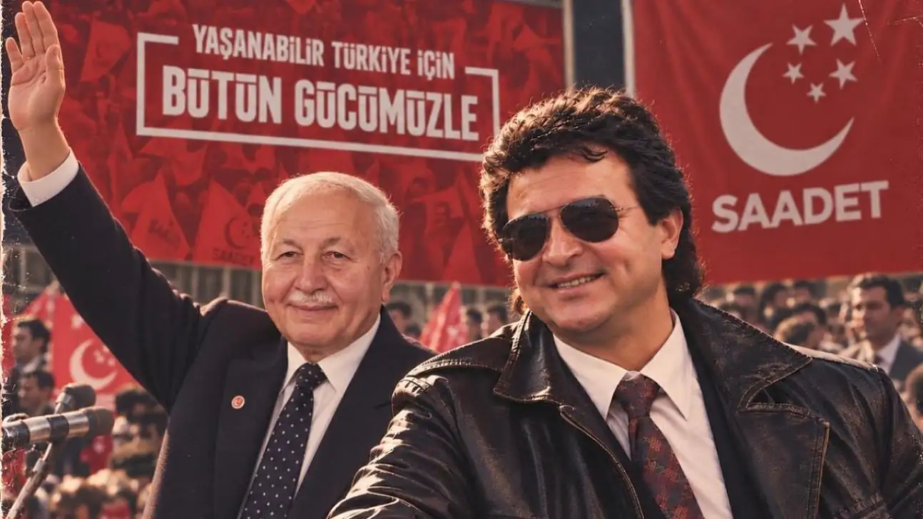 Sosyal medya bu kareyi konuşuyor: Kayserili liderden 80'ler sürprizi!