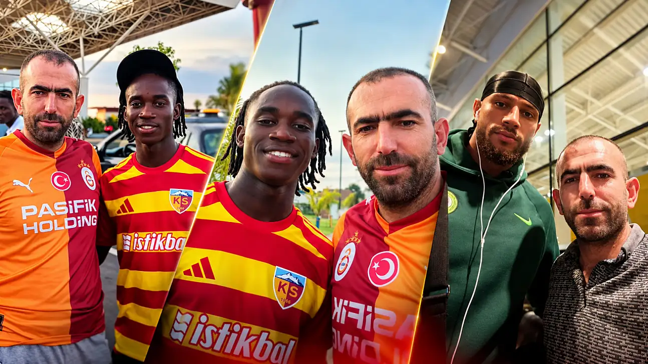 Sosyal medyada yıldız futbolcuyla fotoğrafı gündem olan isim Kayserili çıktı