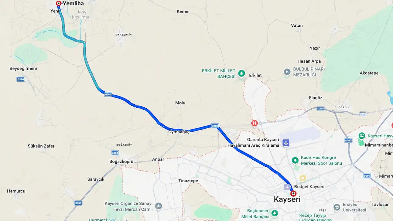 Sürücüler dikkat! Kayseri istikameti kapatıldı, alternatif yol açıklandı