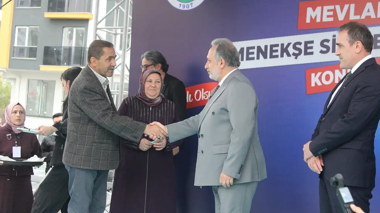 Talas'taki kentsel dönüşüm tamamlandı: 60 dairenin anahtar teslimi!