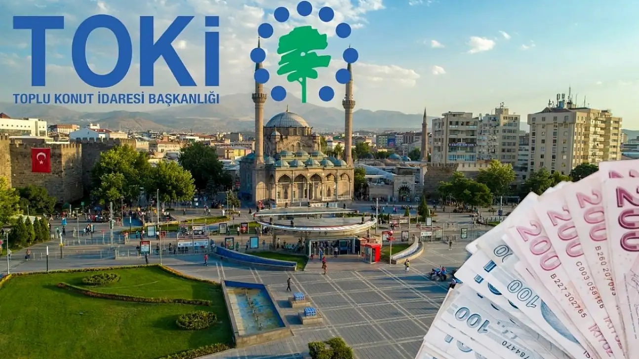TOKİ Kayseri'de taksitle konut ve ticaret alanı satacak! 54 milyon TL'ye kadar yükseliyor