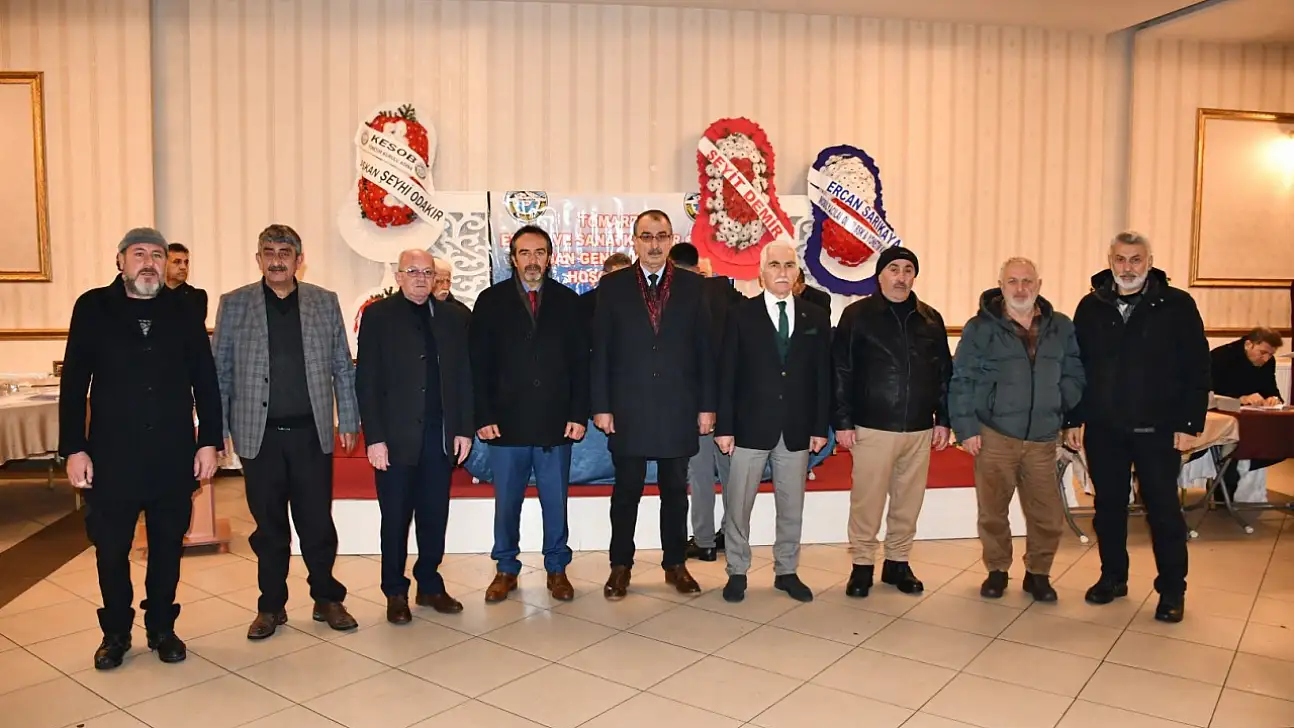 Tomarza'da Esnaf Odası seçimi tamamlandı