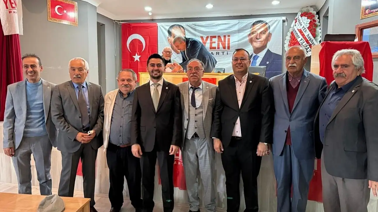 Tomarza'da YENİ Parti'nin yeni dönemi başladı! İşte o isim