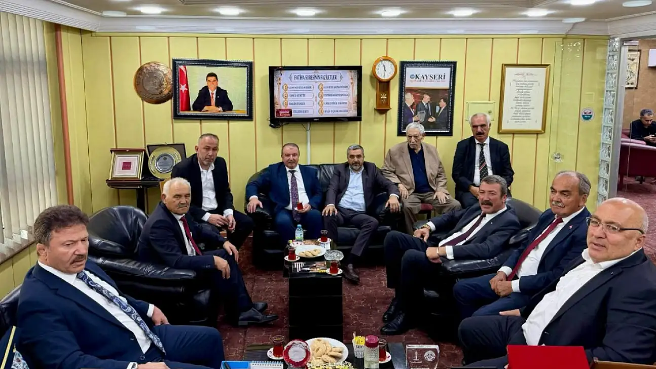 TŞOF Genel Başkanı Yiğiner'den Kayseri mesaisi
