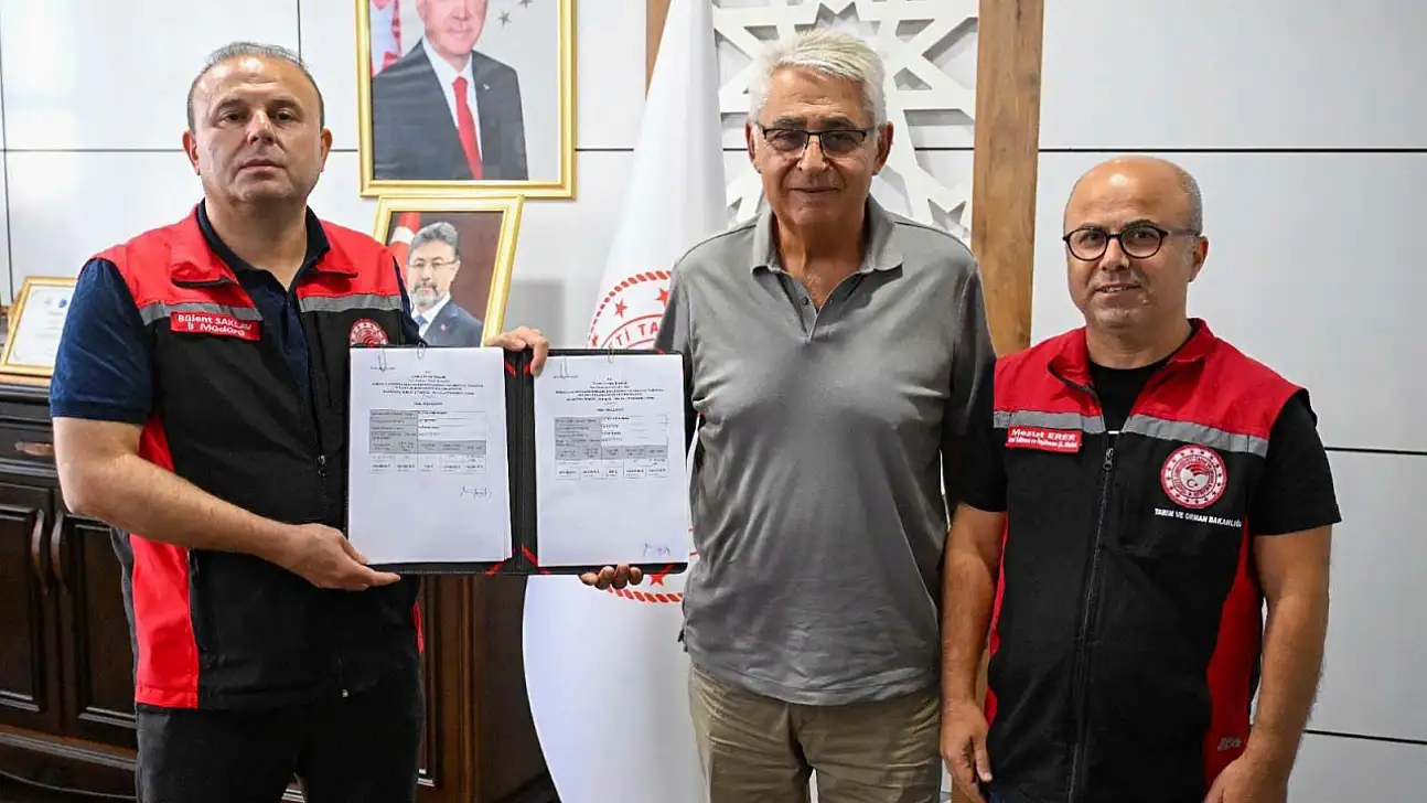 Üreticiye destek! Kayseri'de imzalar atıldı