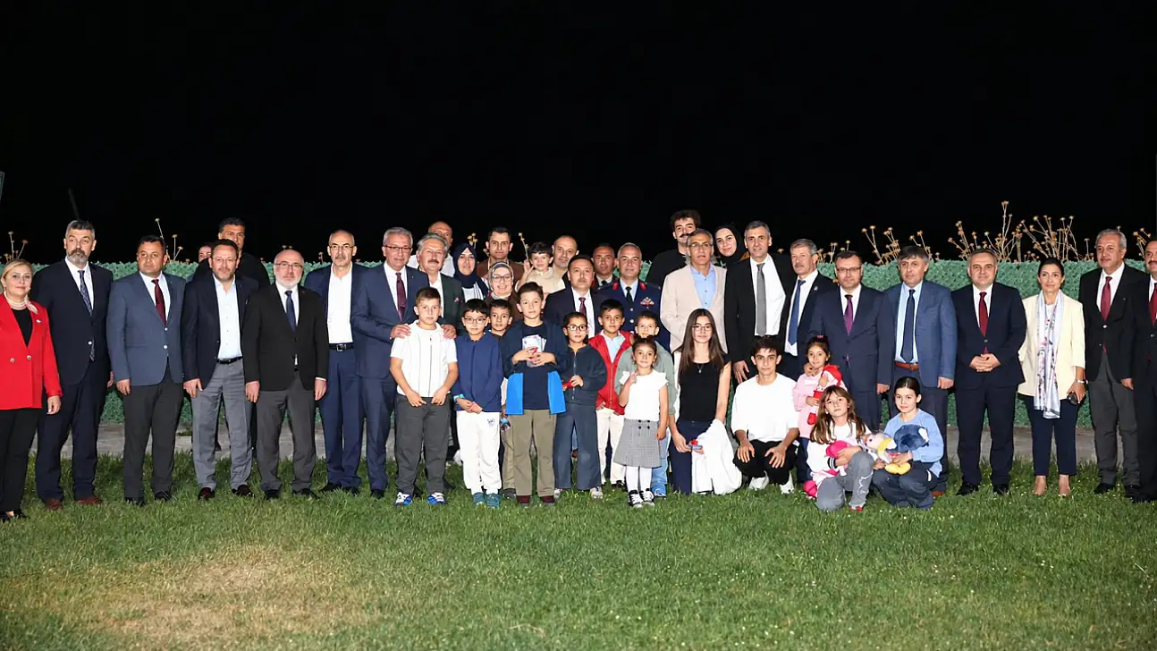 Vali Gökmen Çiçek, Gaziler Günü'nde şehit aileleri ve gazilerle buluştu