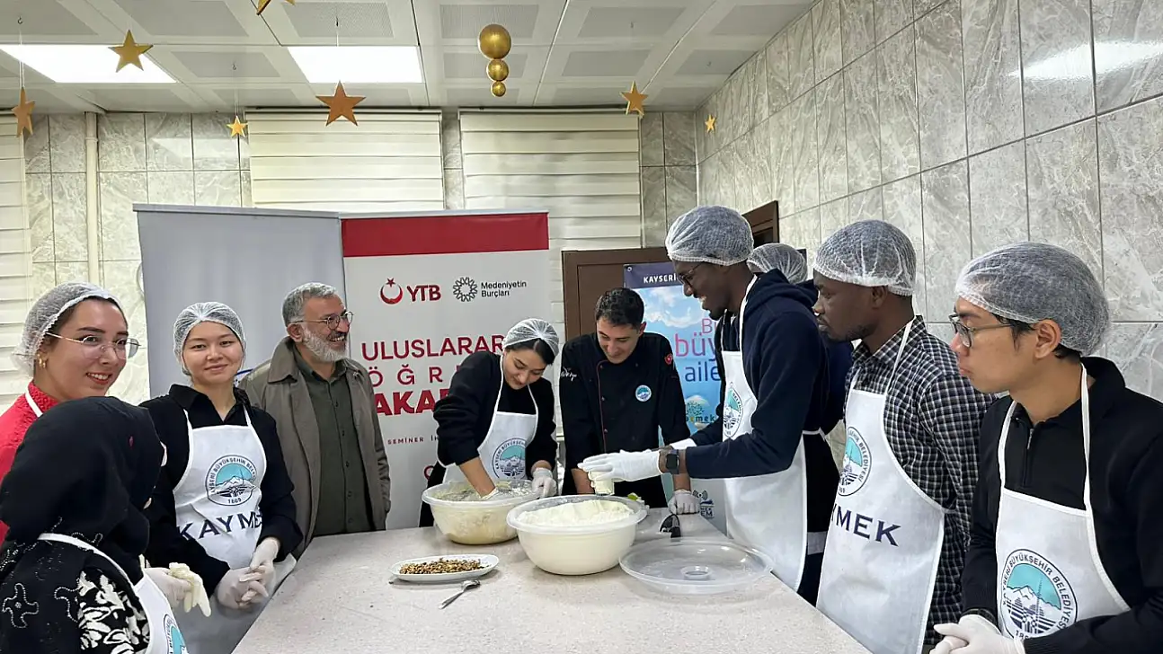 Yabancı öğrenciler Kayseri'de bakın bu kez ne yaptı?