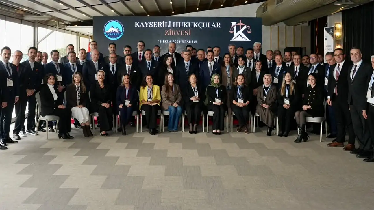 Yargıda önemli görevler yapan Kayserili Hukukçular İstanbul'da toplantı yaptı! Kimler katıldı?