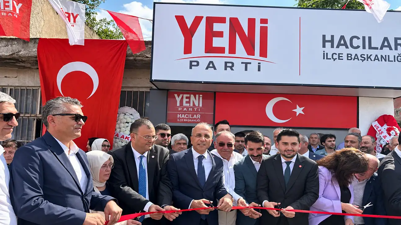 YENİ Parti Kayseri'de bir açılış daha! Partililer akın etti