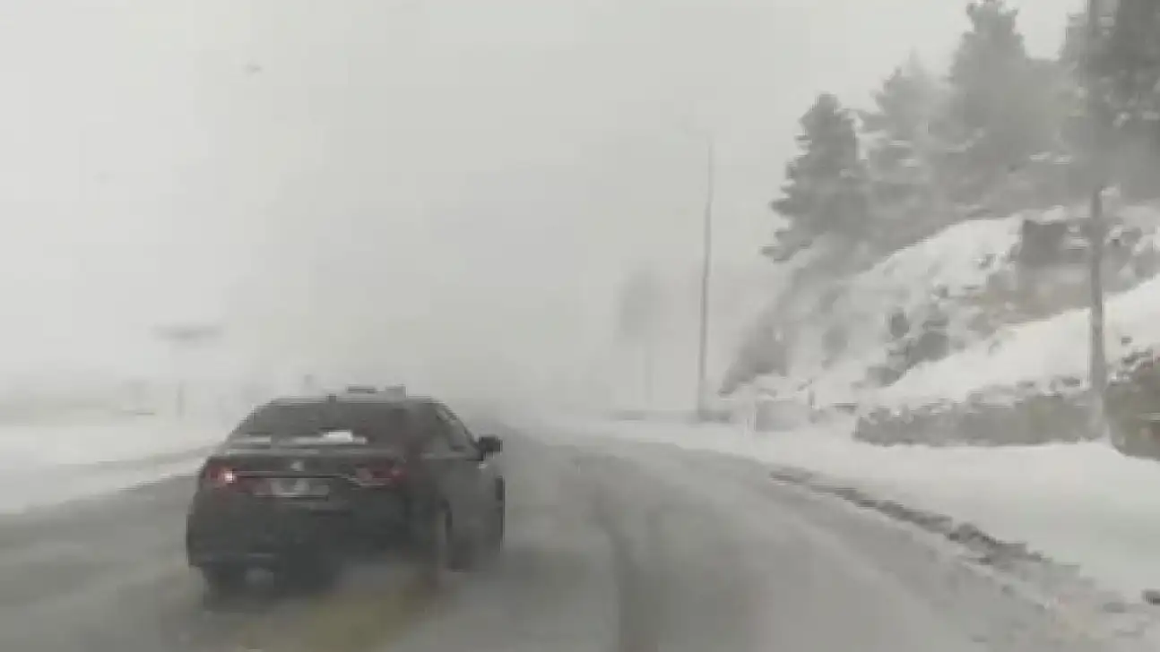 Yola çıkacaklar dikkat! İşte Kayseri'nin yol durumu