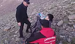 Erciyes Dağı'nda mahsur kaldı, JAK ve AFAD seferber oldu