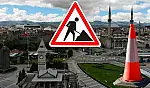 Kayseri'de bir yol trafiğe kapandı