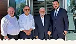 Kayseri'de dikkat çeken buluşma! Nursaçan ile Özhaseki bir araya geldi