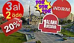 Kayseri'de 'Yüzde 20 indirim, 1 alana 1 bedava, 3 al 2 öde' yazan yandı