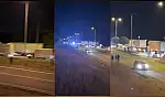Kayseri Pınarbaşı'da kaza! Trafik kitlendi, yaralı var