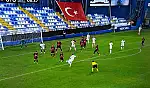 Kayserispor Karagümrük karşılaşmasında ilk yarı sona erdi