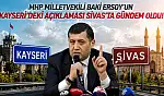 MHP Milletvekili Ersoy'un Kayseri'deki heykel açıklaması Sivas'ta gündem oldu!