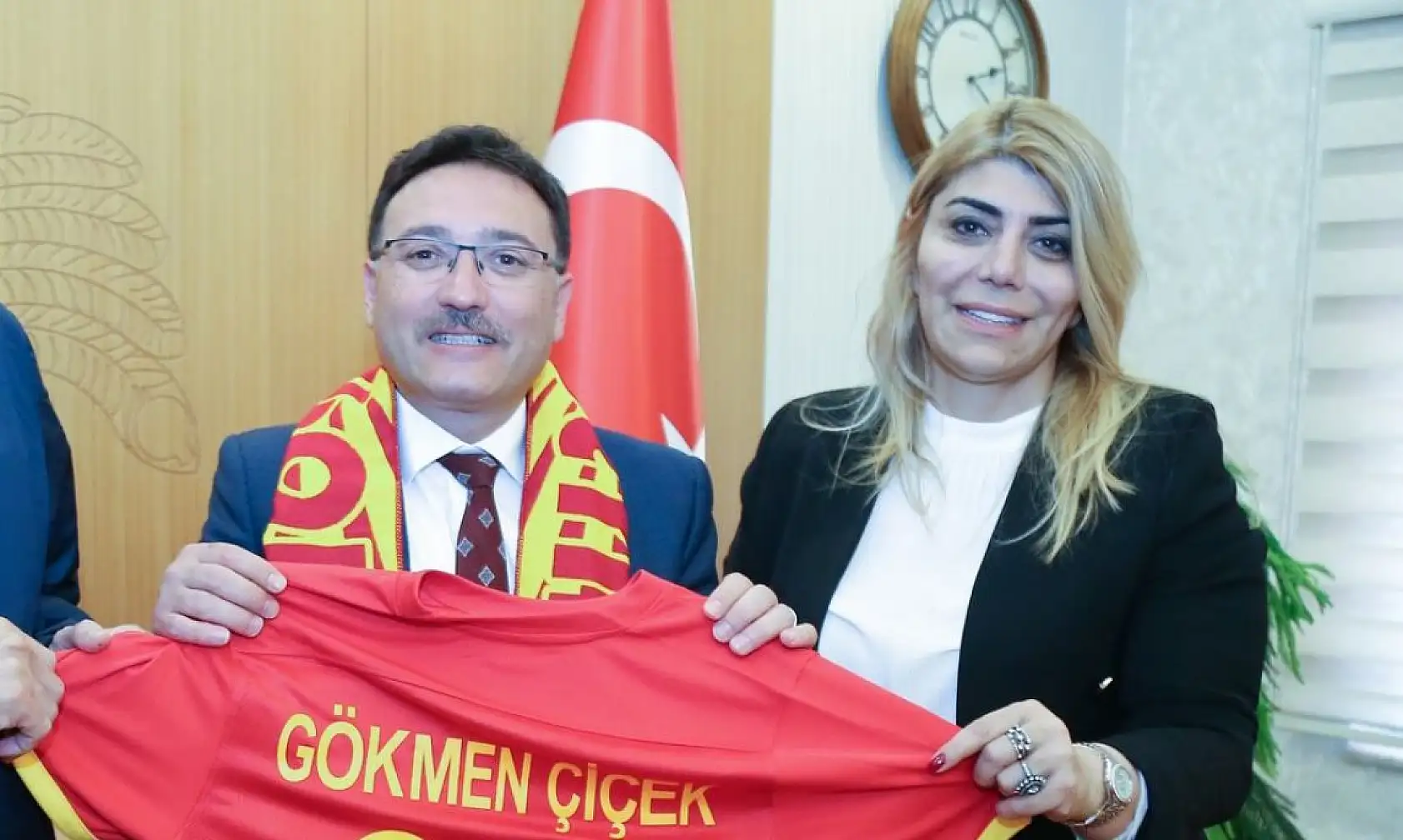 Vali Gökmen Çiçek, Kayserispor için...