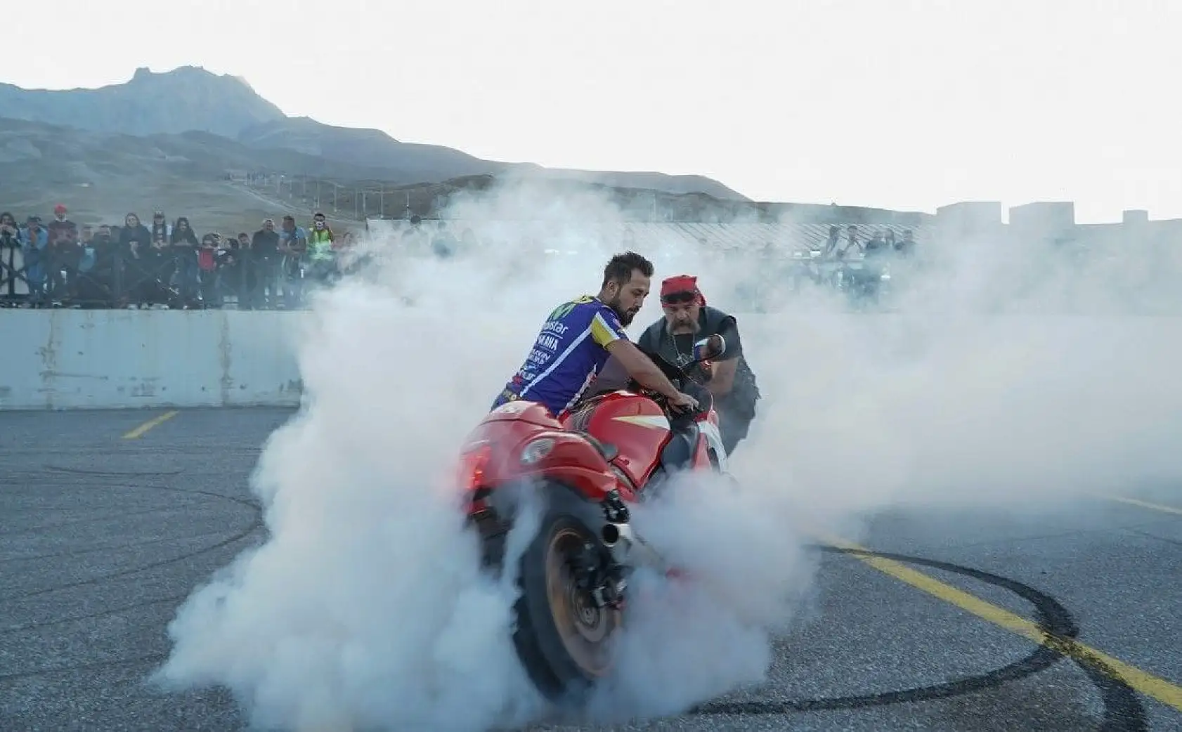 Motosikletçiler Erciyes Motofest'te buluştu