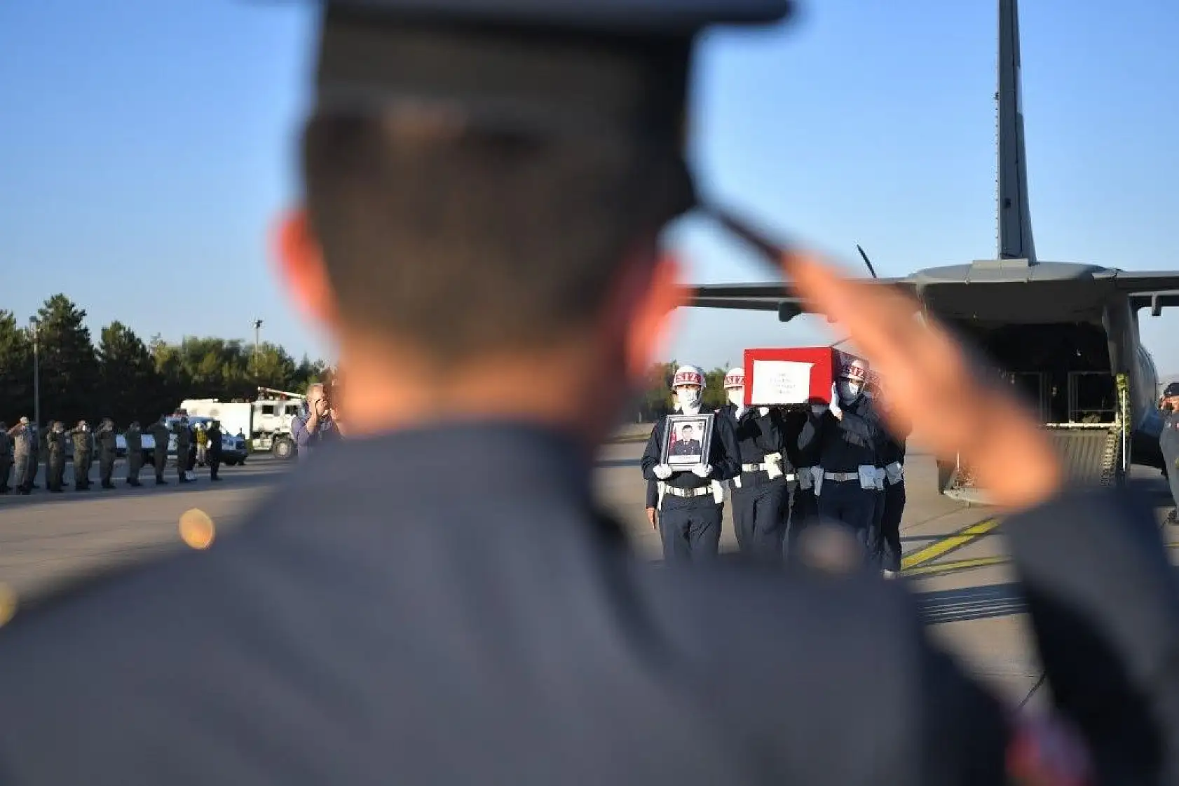 Şehit Astsubay Çavuş Yılmaz Tuncer'in cenazesi Kayseri'ye getirildi
