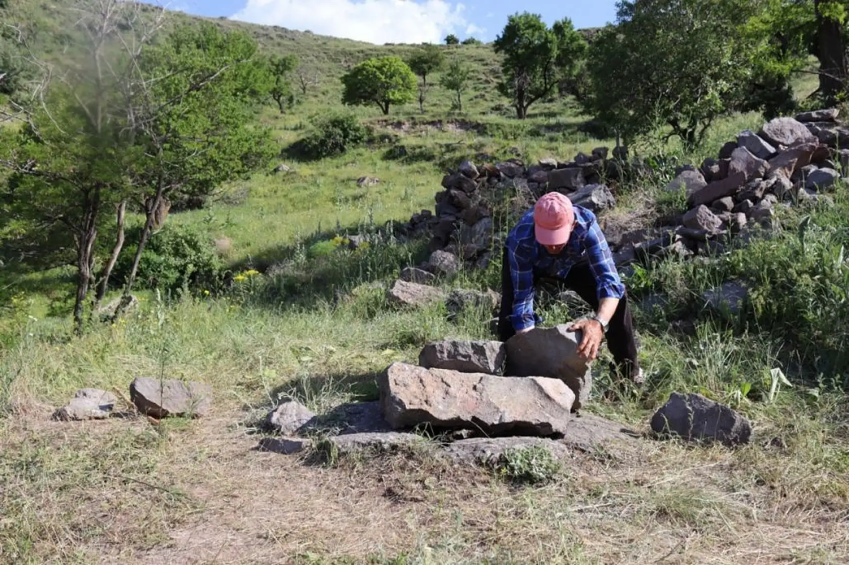 İnsan kemikleri bulundu