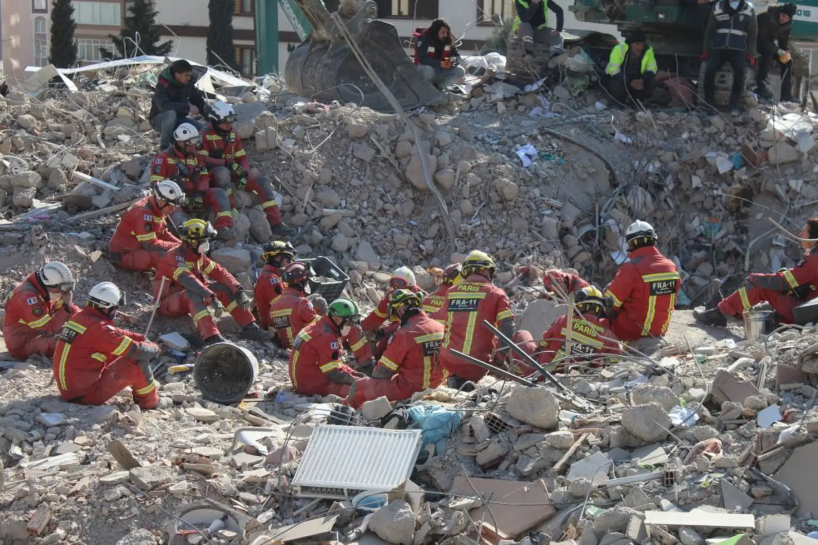 Kahramanmaraş'ta depremin 7. gününde kurtarma çalışmaları sürüyor