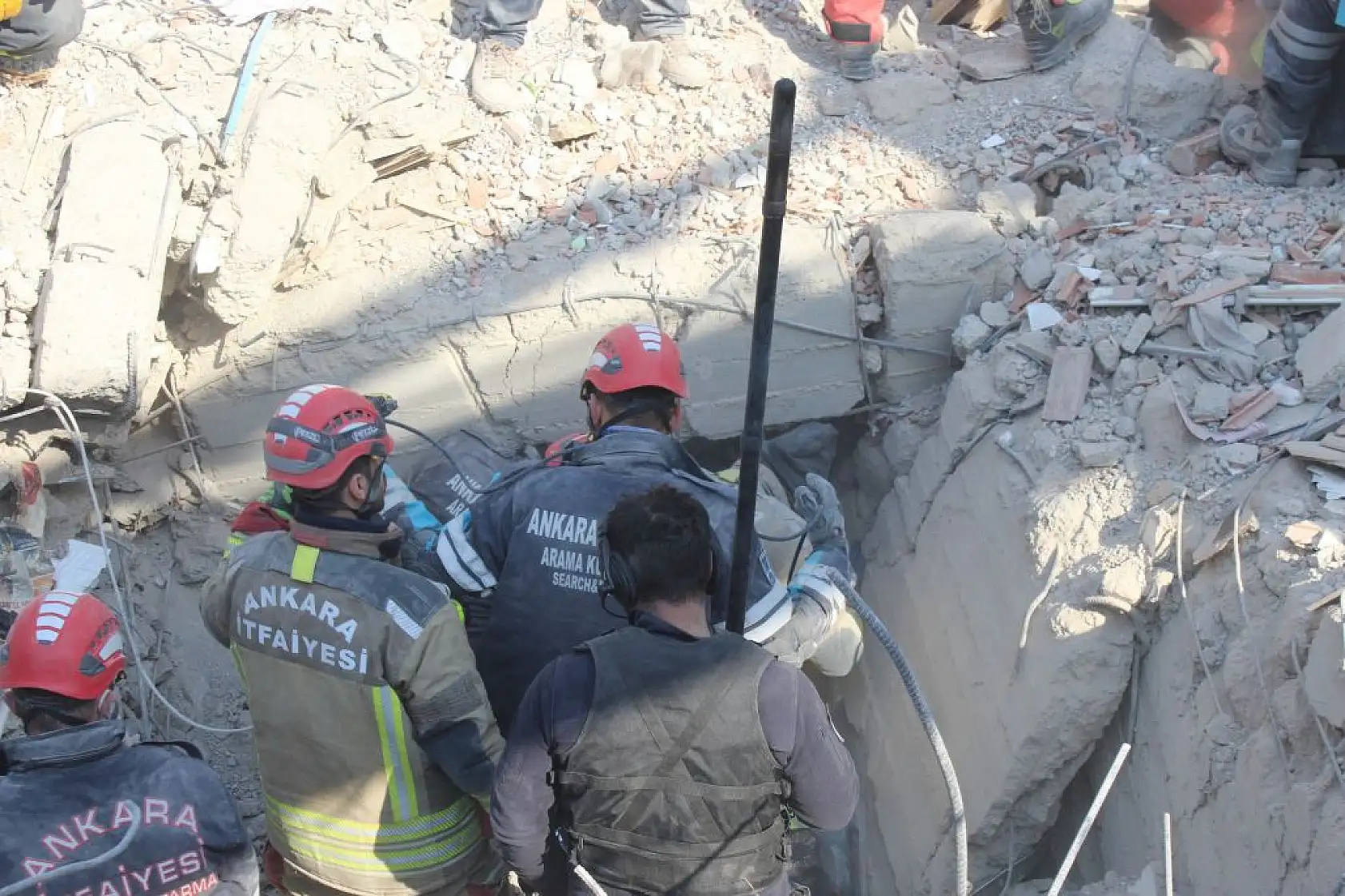 Kahramanmaraş'ta depremin 7. gününde kurtarma çalışmaları sürüyor