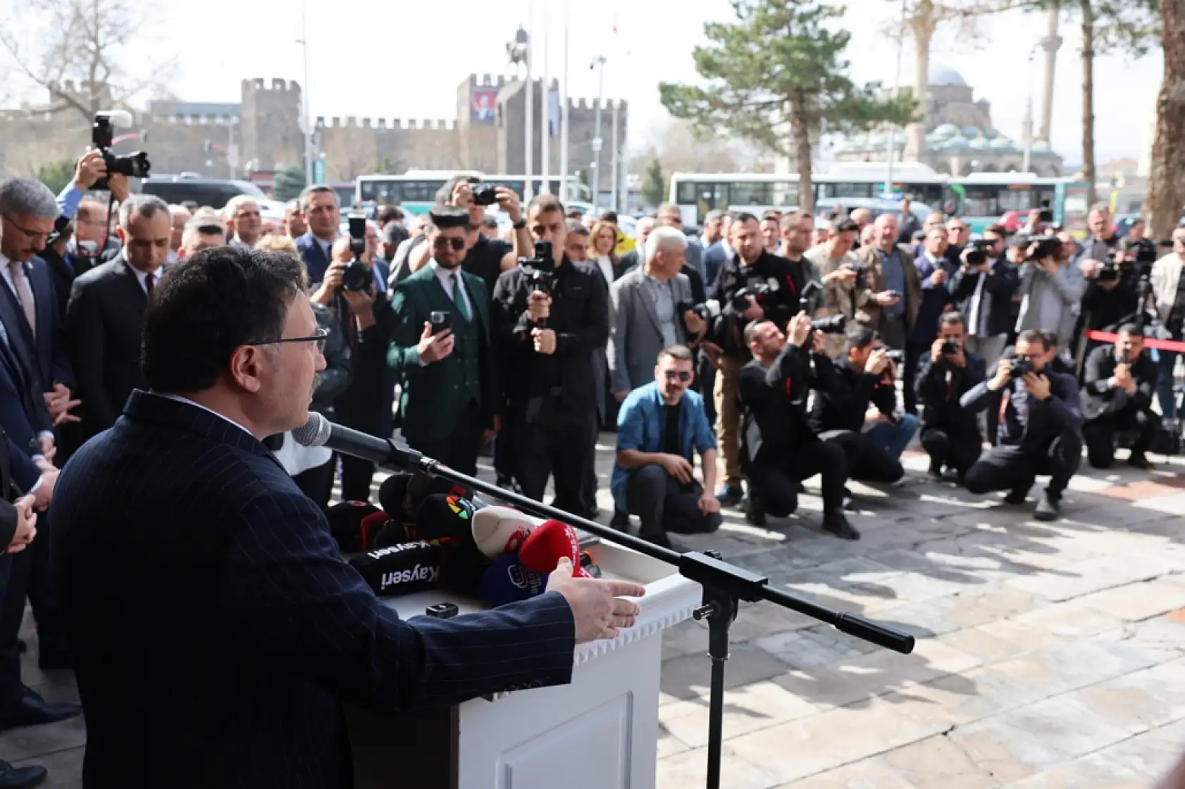 Kayseri'de bayramlaşma programı