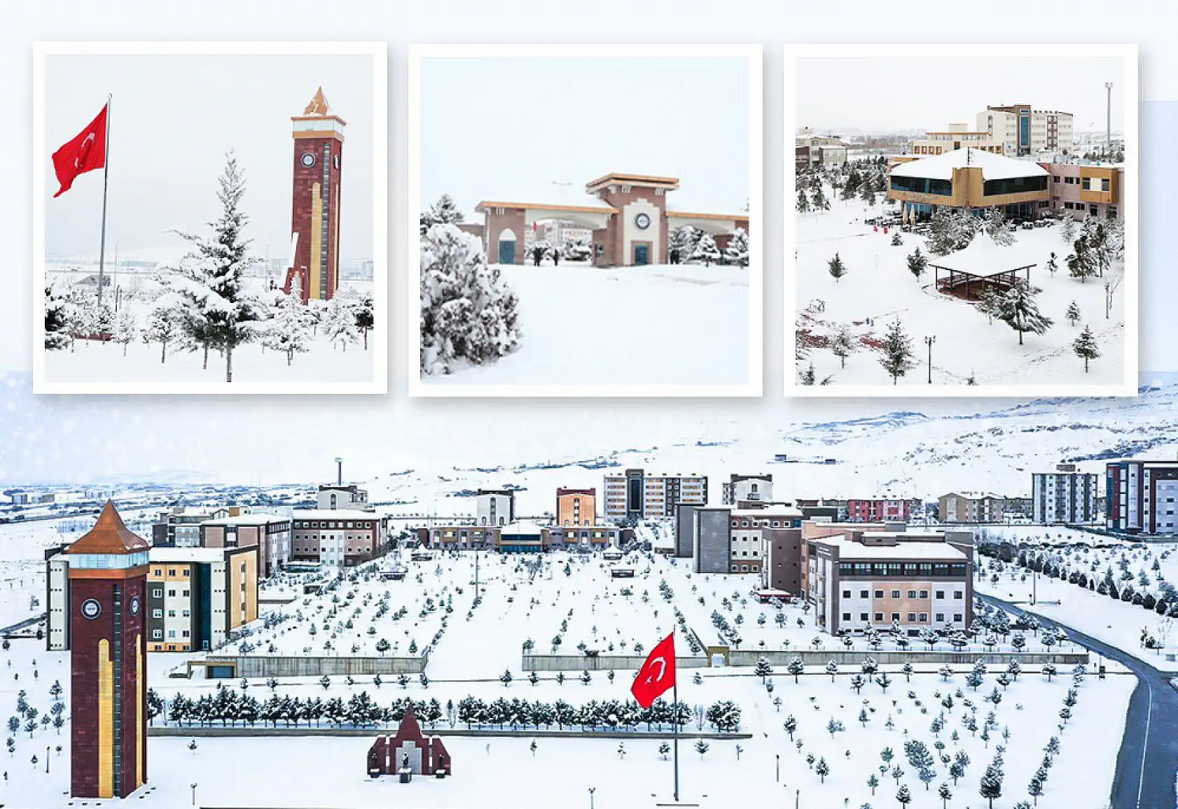 Kayseri'deki üniversiteler paylaştı