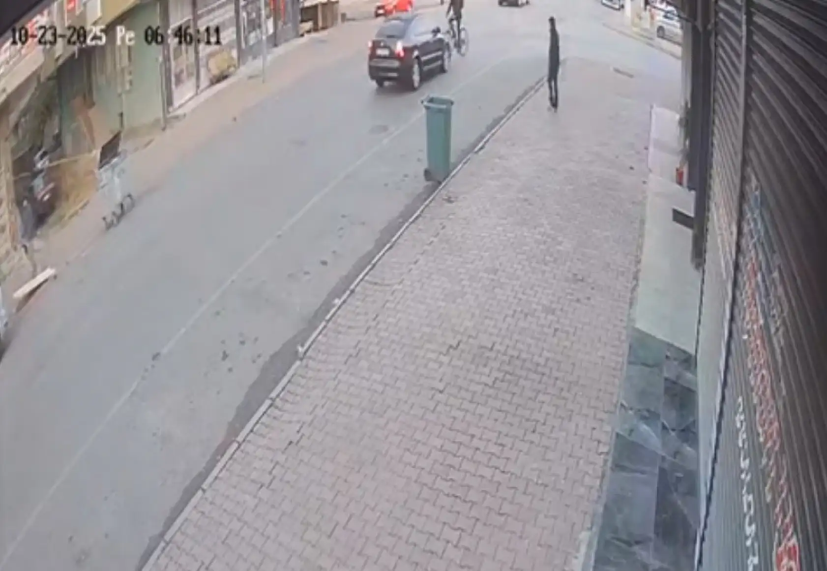 Kayseri'de sabah saatlerinde korkutan görüntü! Gören oraya koştu