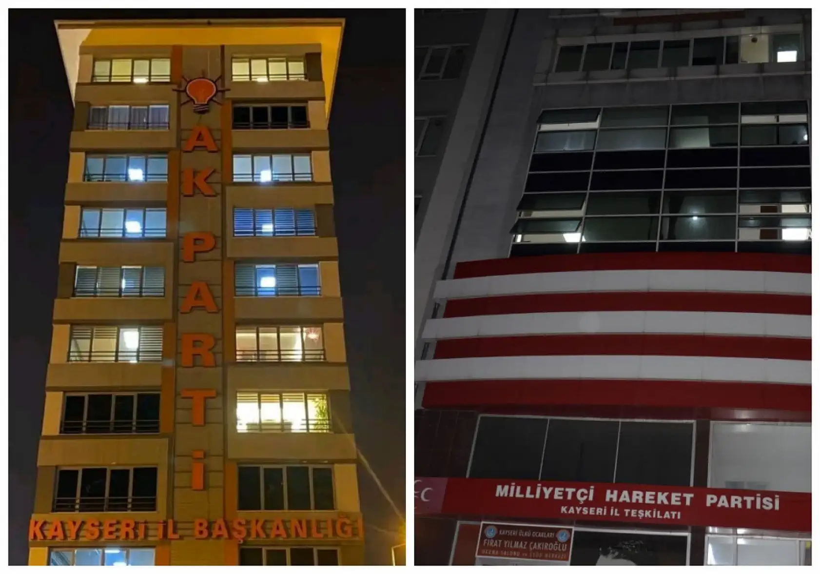 Kayseri'de Cumhur İttifakı ortakları AK Parti ve MHP arasında dikkat çeken gizli çekişme!