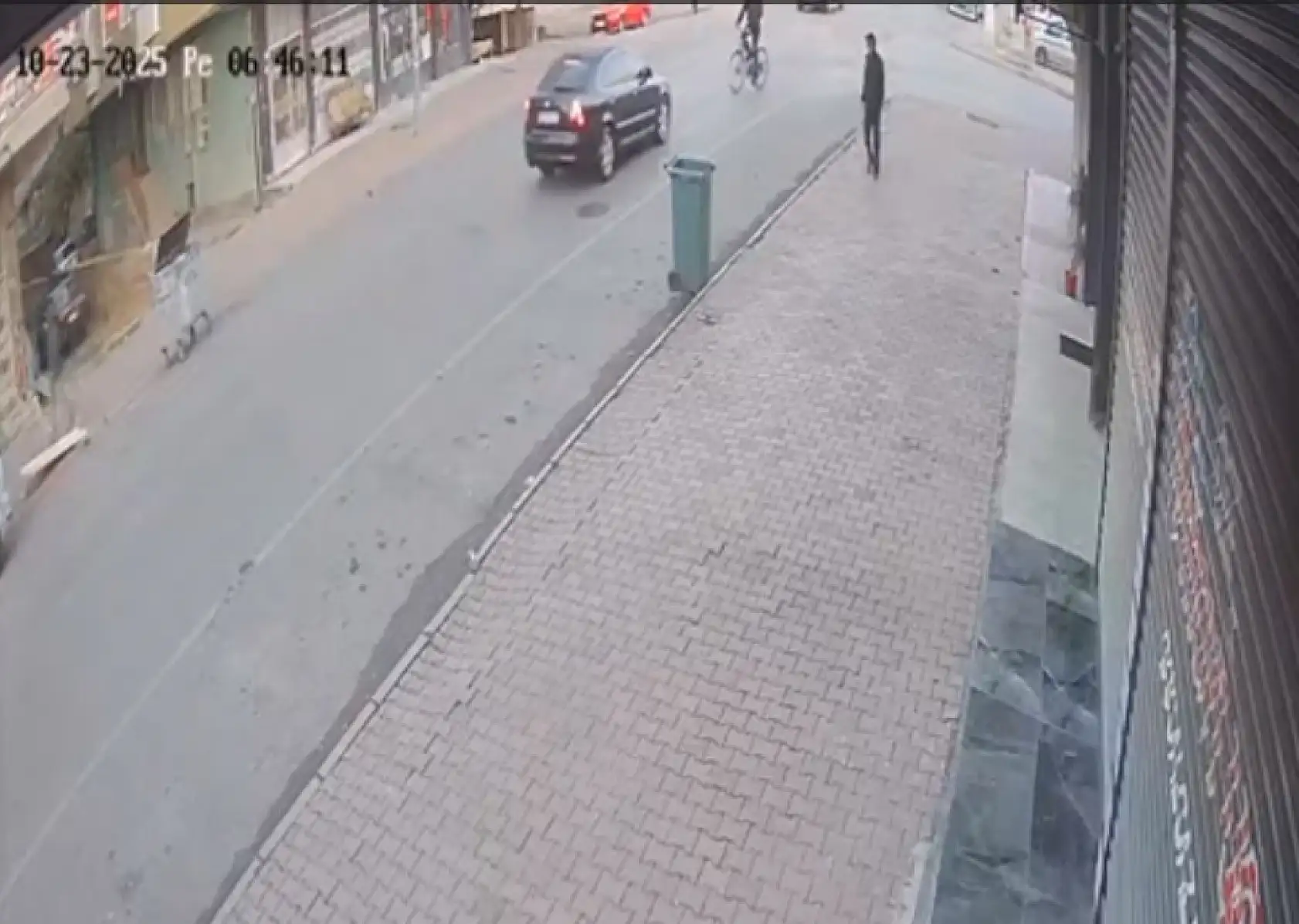 Kayseri'de sabah saatlerinde korkutan görüntü! Gören oraya koştu