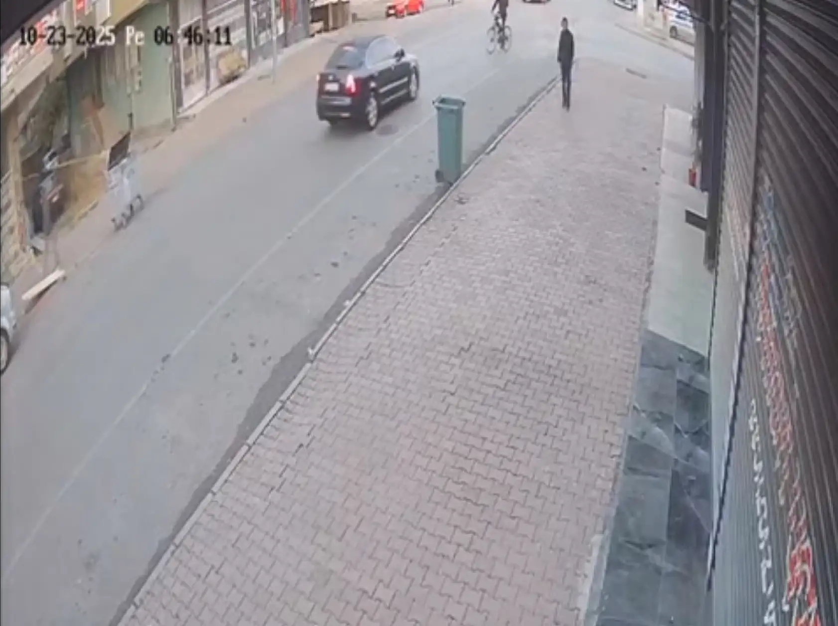 Kayseri'de sabah saatlerinde korkutan görüntü! Gören oraya koştu