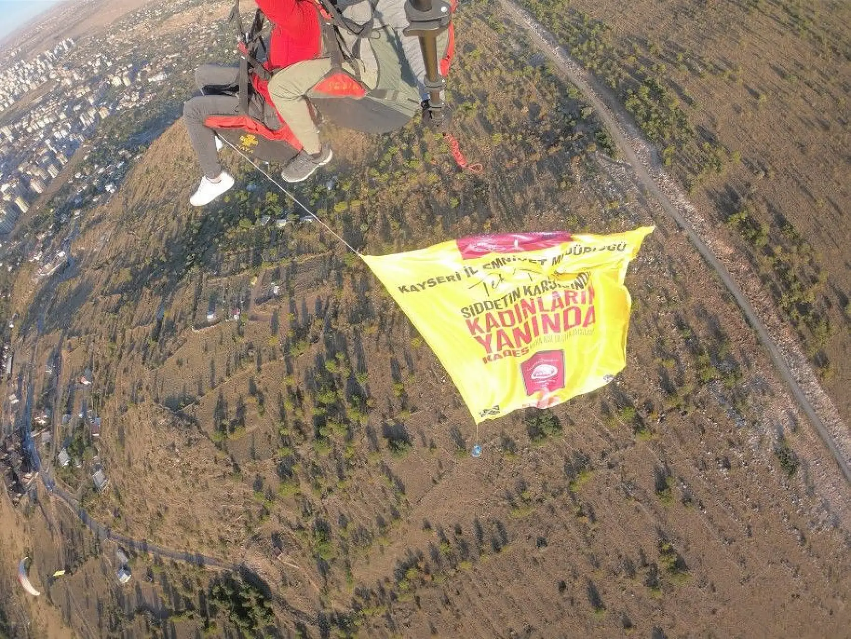 Kadına şiddete farkındalık!