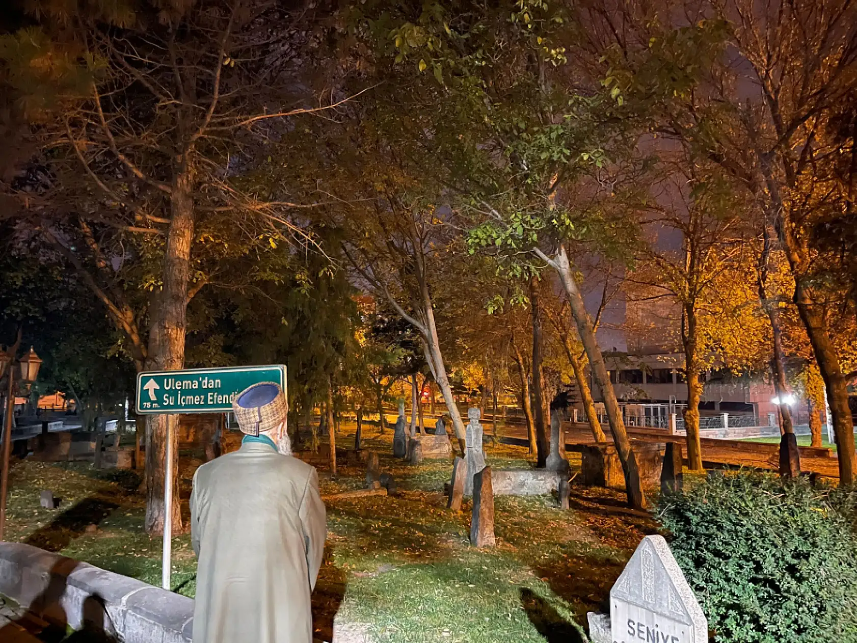 Cübbeli Ahmet Hoca'nın Kayseri pozları