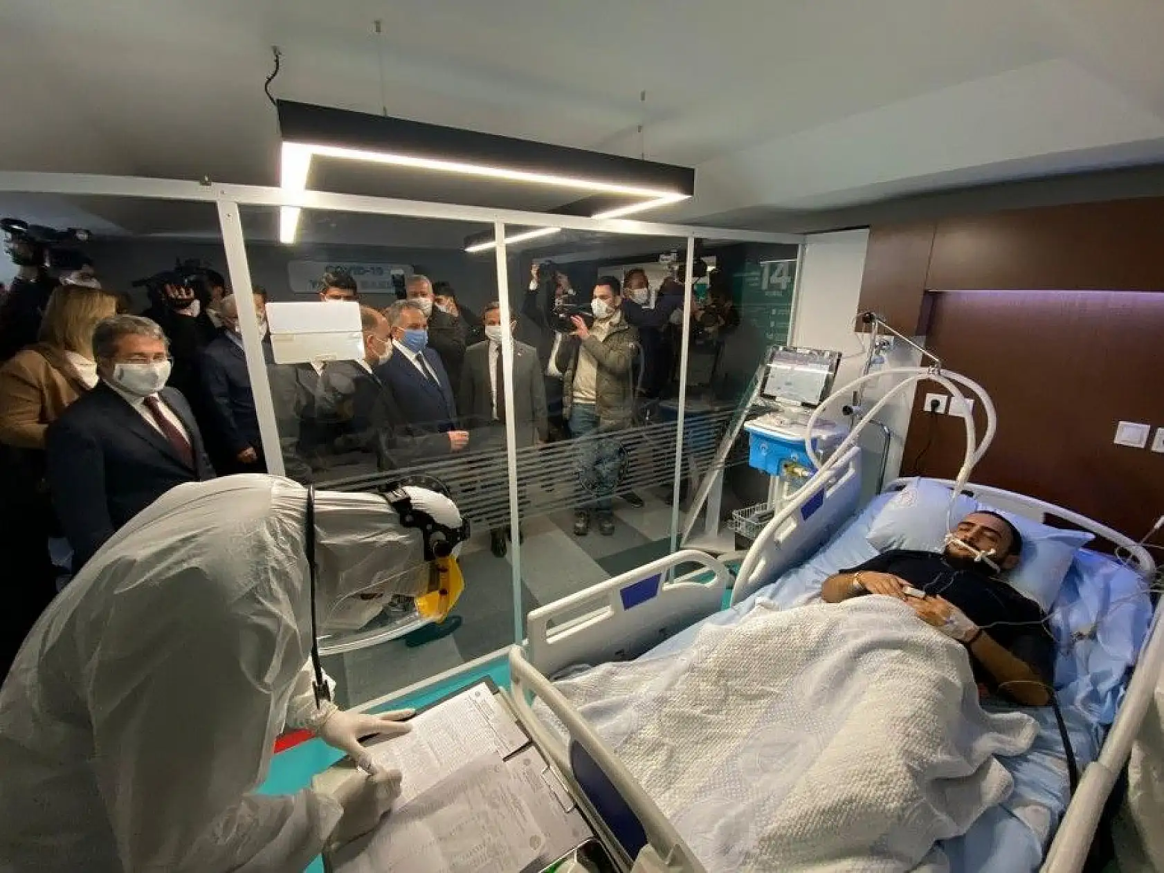 Talas Belediyesi'nden sağlık çalışanları için anlamlı sergi