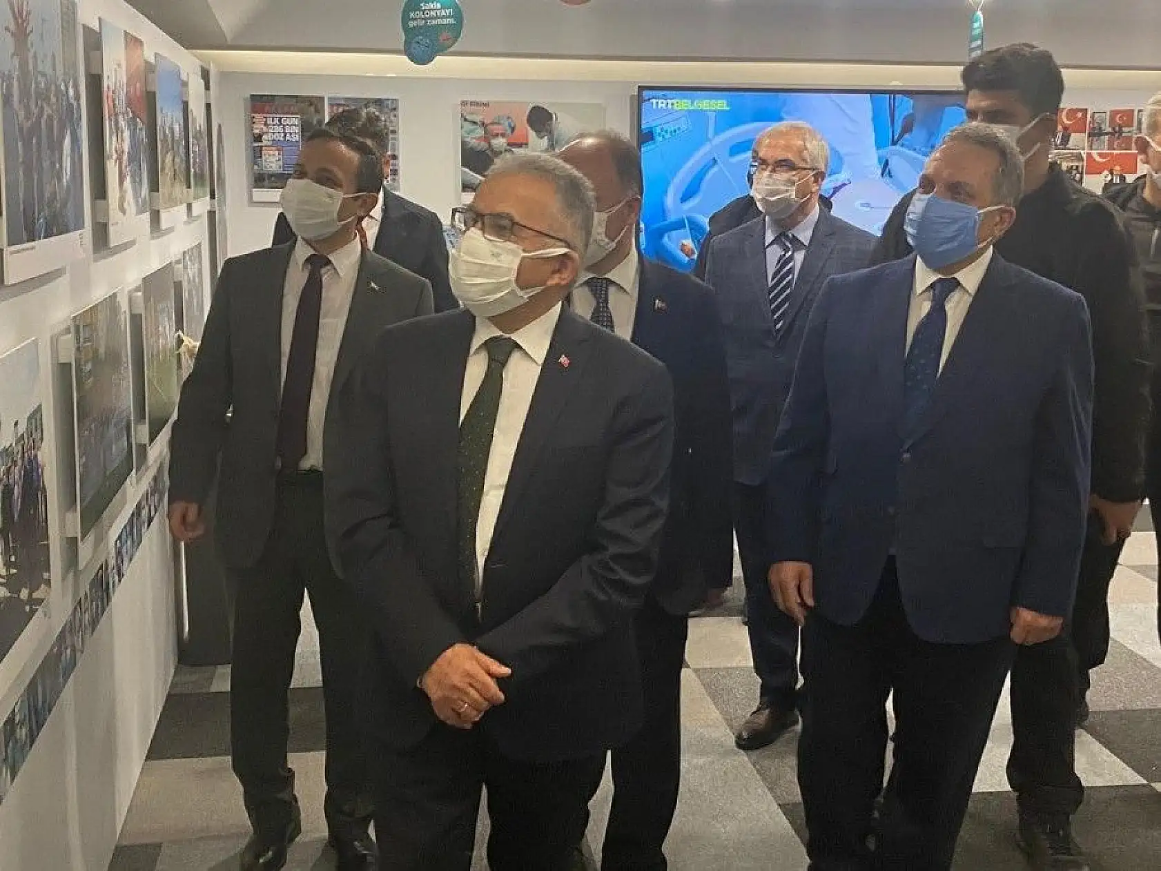 Talas Belediyesi'nden sağlık çalışanları için anlamlı sergi