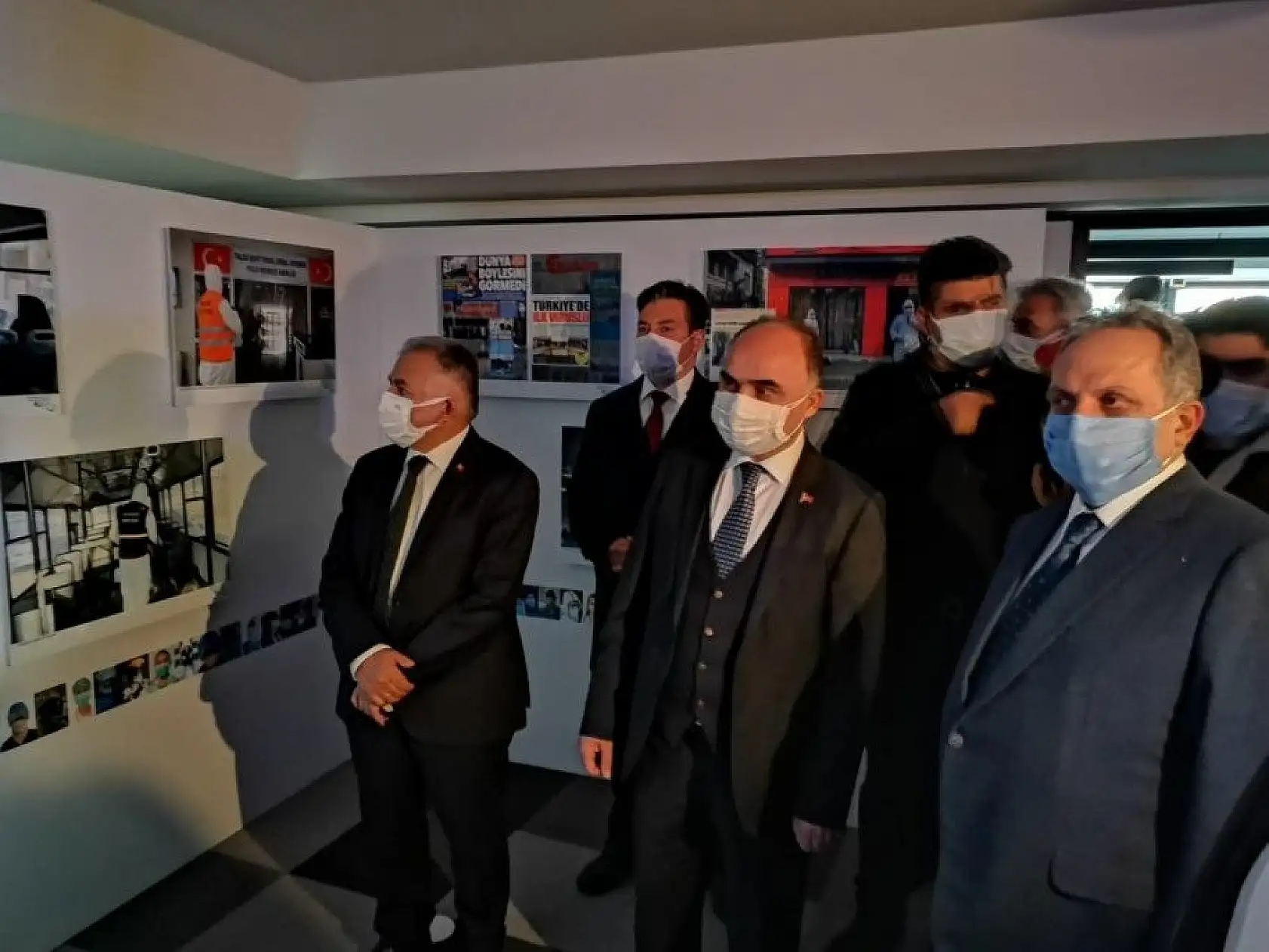 Talas Belediyesi'nden sağlık çalışanları için anlamlı sergi