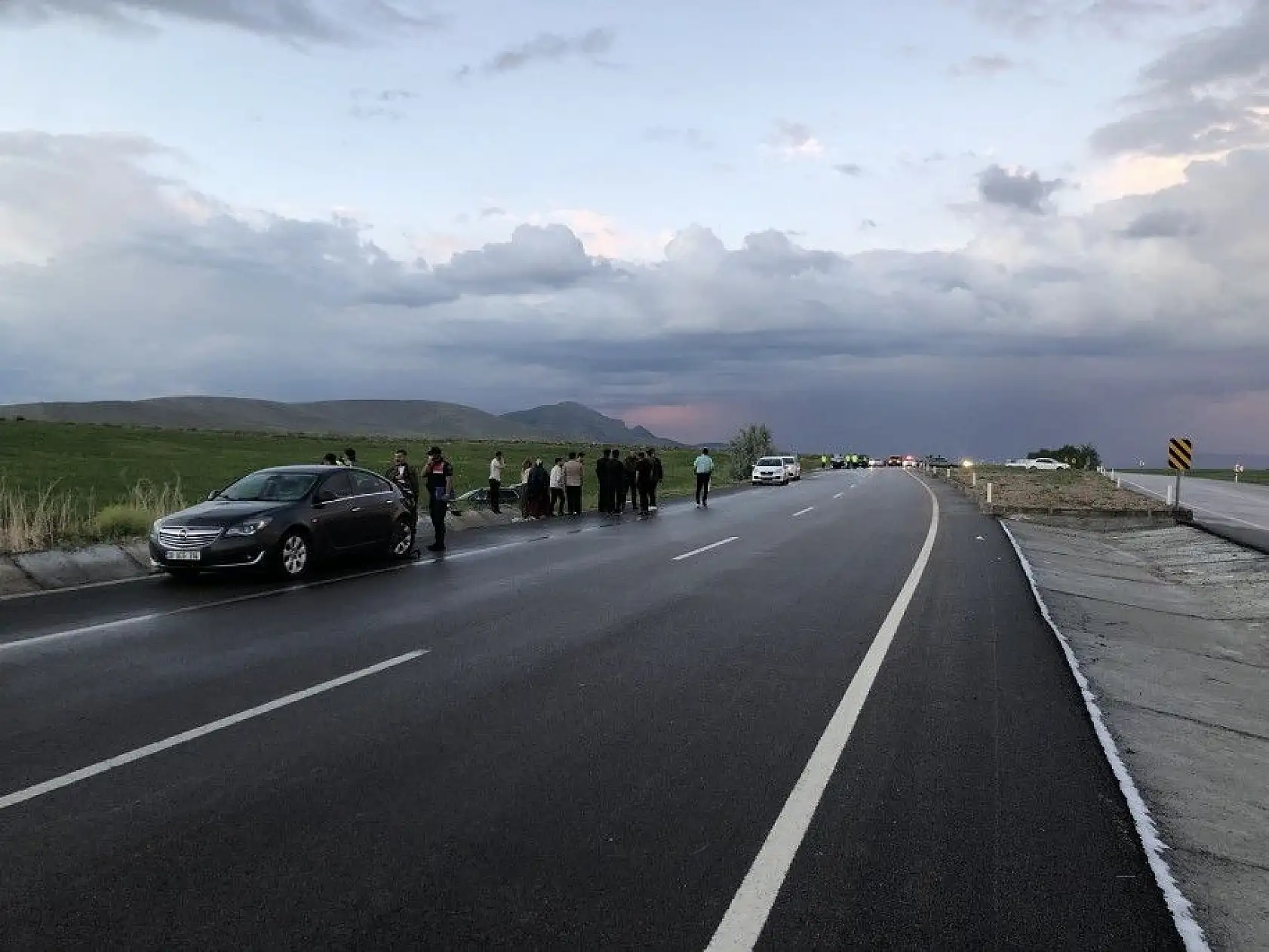 Pınarbaşı'da zincirleme trafik kazası