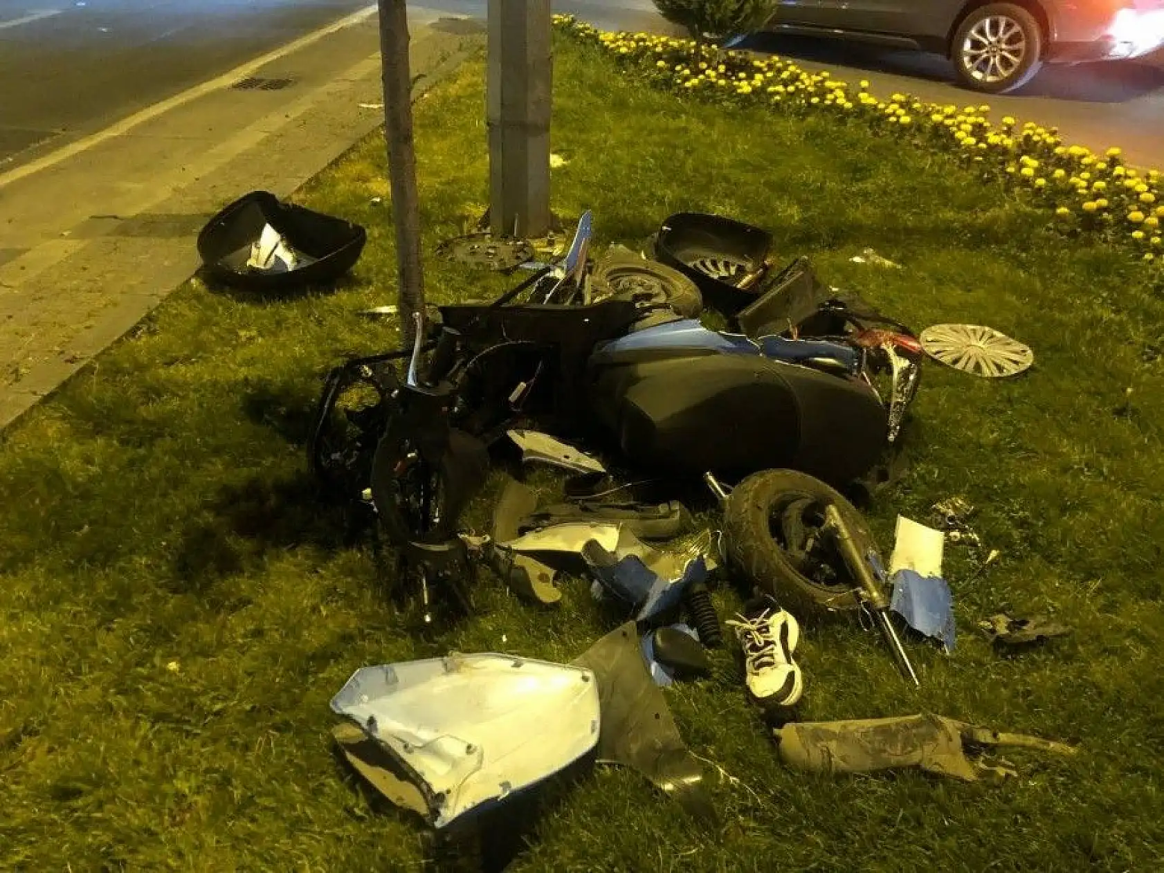 Mobilet sürücüsü ağır yaralandı