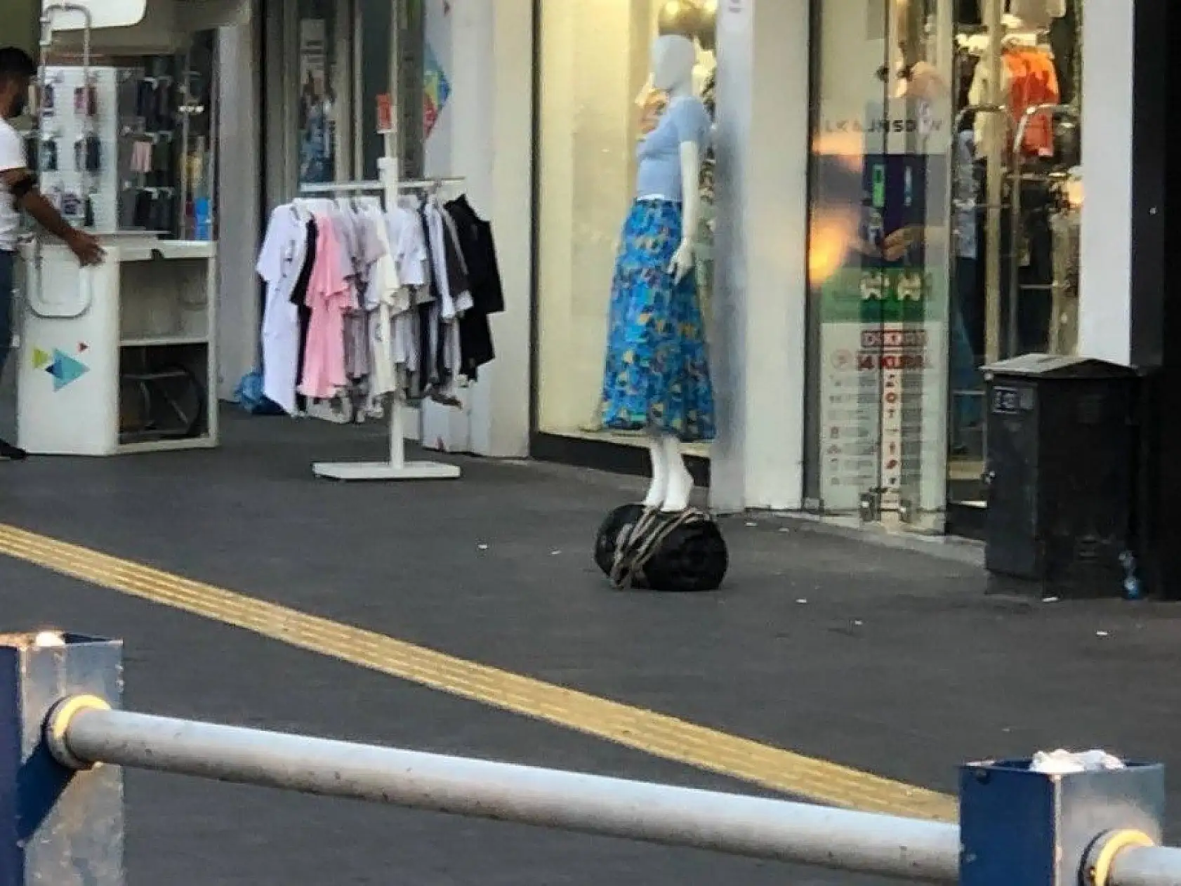 Şüpheli çanta alarmı