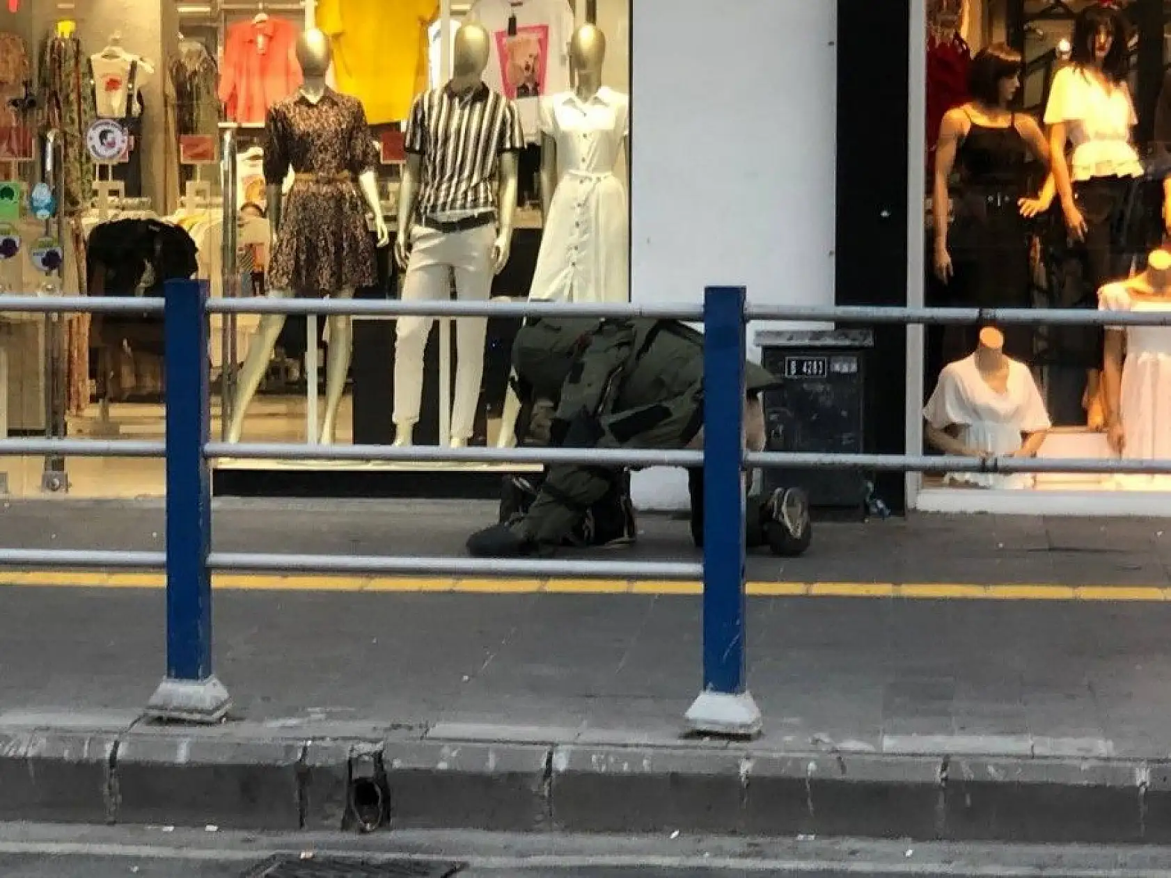 Şüpheli çanta alarmı