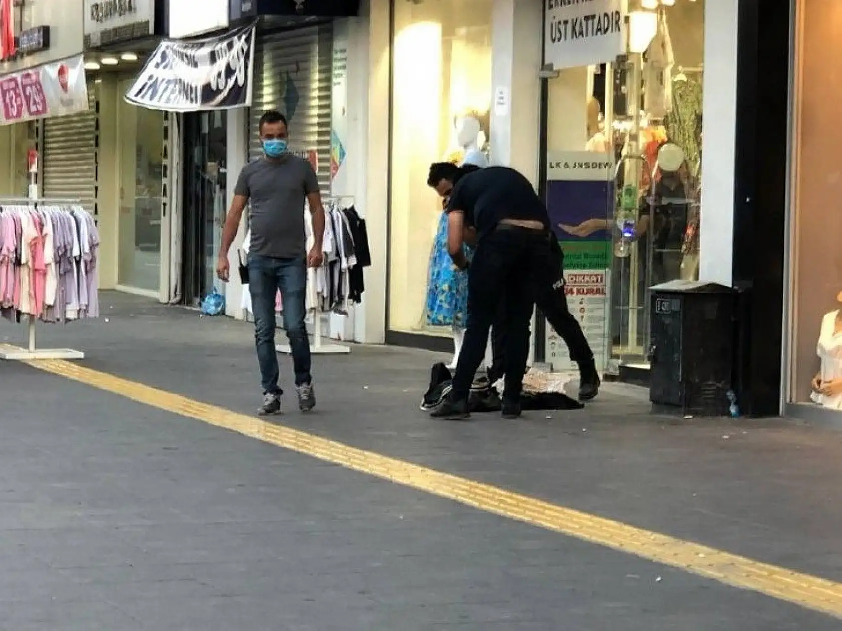 Şüpheli çanta alarmı