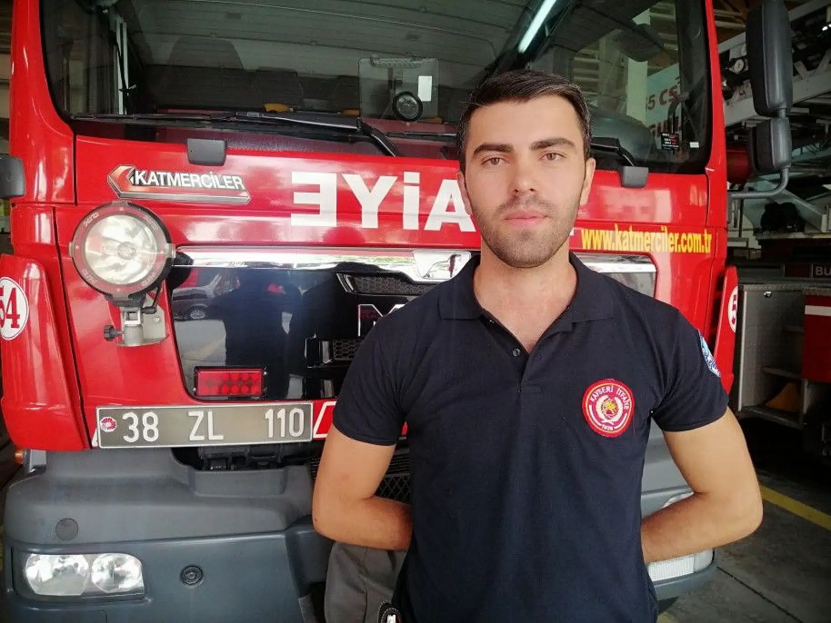 Kahraman itfaiye eri yaşadıklarını anlattı