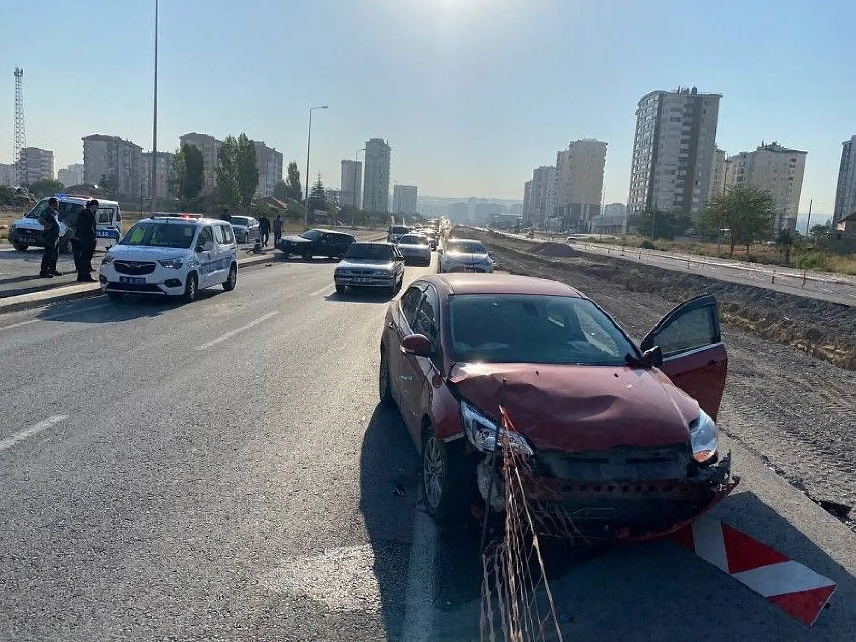 Zincirleme trafik kazası