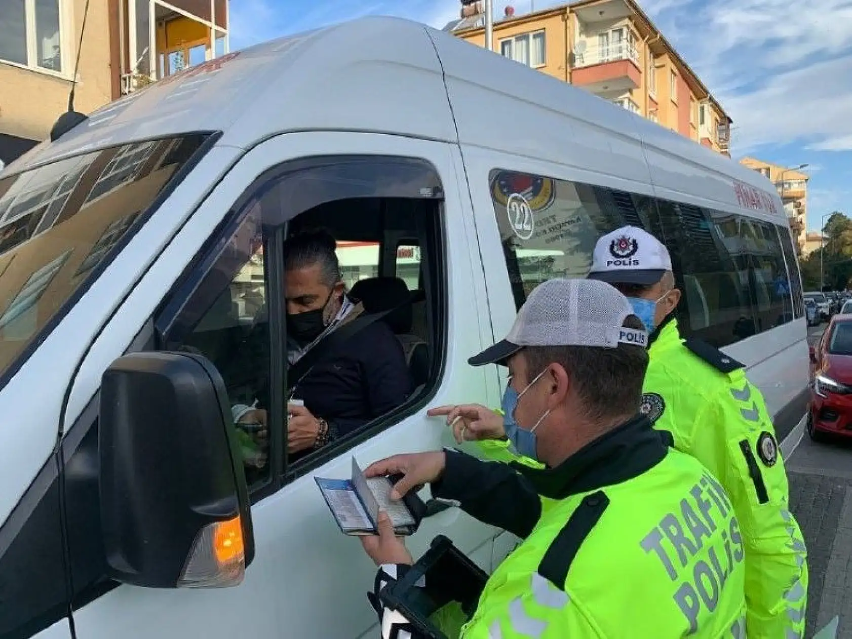 Okul servisleri denetlendi